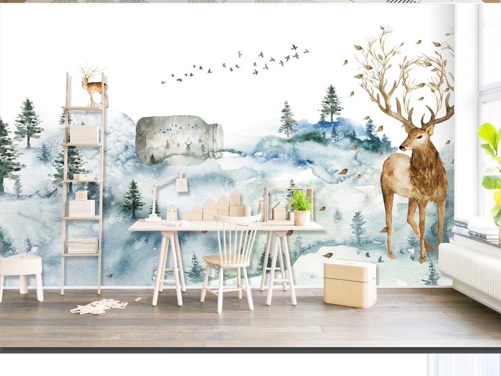 科技与艺术融合,最新潮墙纸重塑生活美学