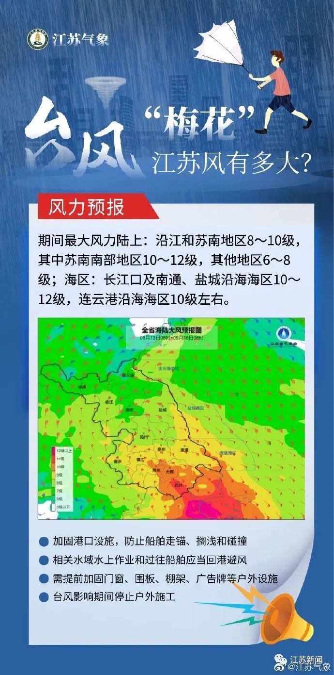 江苏台风苗柏最新消息预警🚨